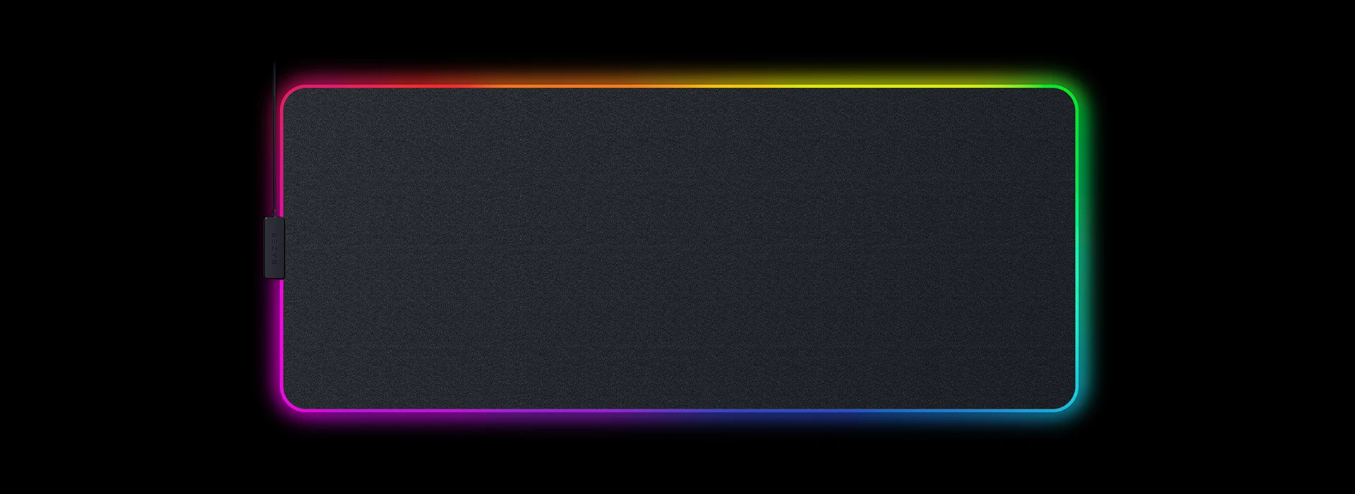 Razer | Strider Chroma Pelės kilimėlis | Pelės kilimėlis | 900 x 370 x 4 mm | Juodas aprašymas - Prekės nuotrauka Razer | Strider Chroma Pelės kilimėlis | Pelės kilimėlis | 900 x 370 x 4 mm | Juodas aprašymas - Prekės nuotrauka