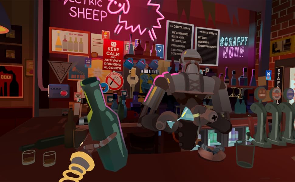 „Peanut Button Retropolis 2: Niekada neatsisveikink“ (PSVR2) PS5 aprašymas - Prekės nuotrauka „Peanut Button Retropolis 2: Niekada neatsisveikink“ (PSVR2) PS5 aprašymas - Prekės nuotrauka