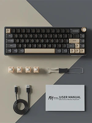 Royal Kludge R65 RGB Phantom laidinė mechaninė klaviatūra | 60%, Chartreuse switches, US aprašymas - Prekės nuotrauka Royal Kludge R65 RGB Phantom laidinė mechaninė klaviatūra | 60%, Chartreuse switches, US aprašymas - Prekės nuotrauka
