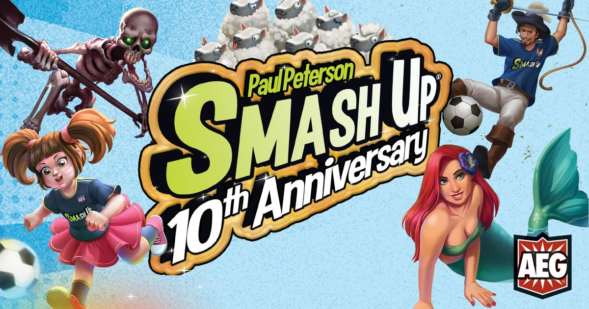 Alderac Entertainment Group Smash Up: 10th Anniversary Set aprašymas - Prekės nuotrauka