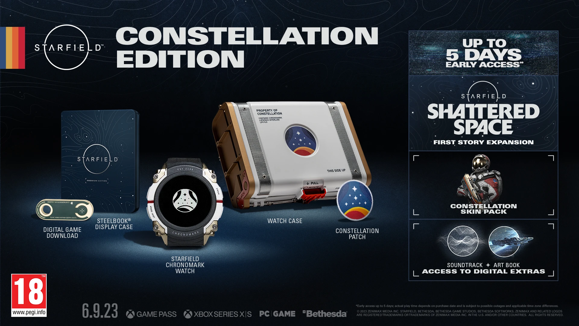 Bethesda Starfield Constellation Edition Xbox Series X aprašymas - Prekės nuotrauka