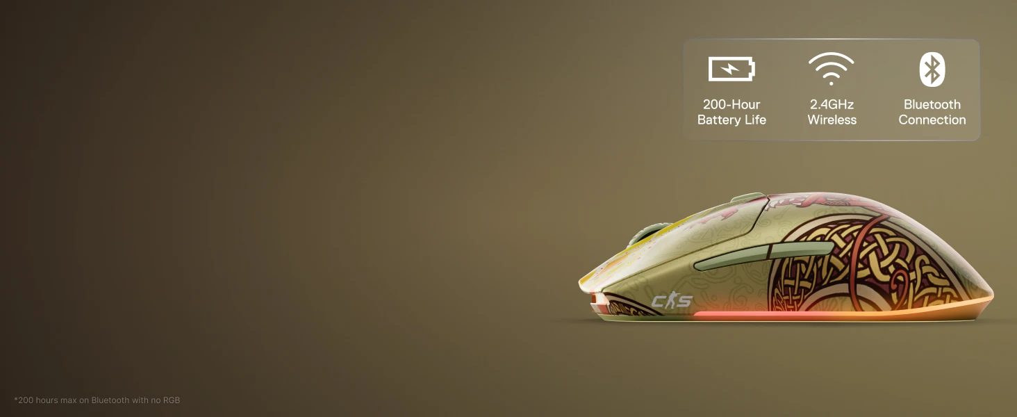 SteelSeries CS2 Dragon Lore Edition belaidė žaidimų pelė | 18000 DPI aprašymas - Prekės nuotrauka SteelSeries CS2 Dragon Lore Edition belaidė žaidimų pelė | 18000 DPI aprašymas - Prekės nuotrauka
