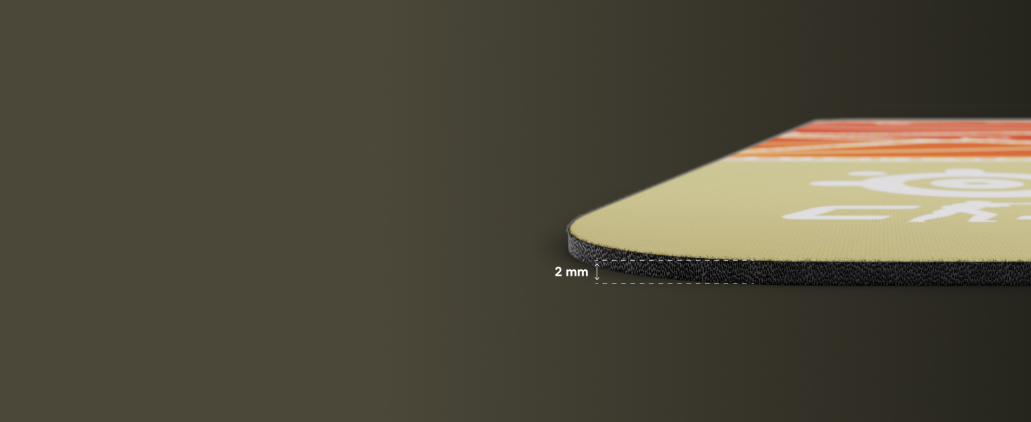 SteelSeries QCK XXL CS2 Dragon Lore pelės kilimėlis | 900x400x2mm aprašymas - Prekės nuotrauka