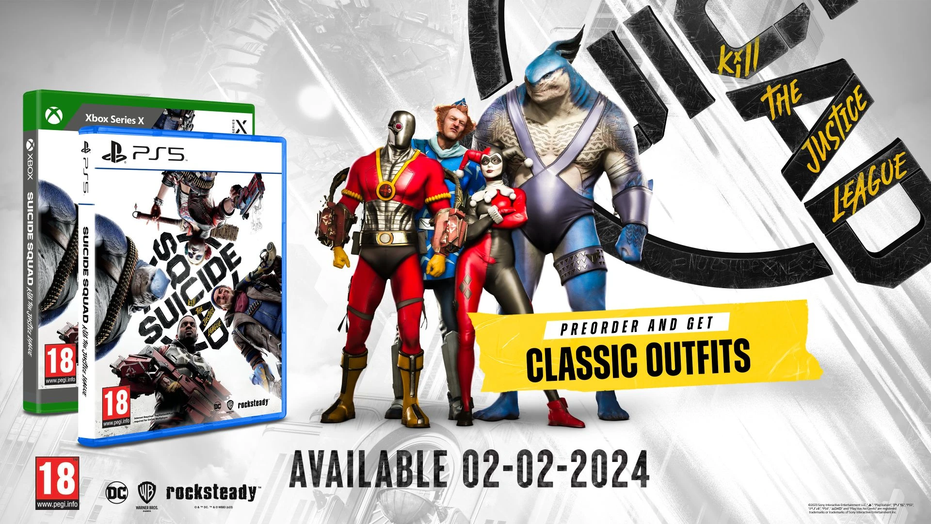 WARNER BROS Suicide Squad: Kill the Justice League PS5 aprašymas - Prekės nuotrauka WARNER BROS Suicide Squad: Kill the Justice League PS5 aprašymas - Prekės nuotrauka