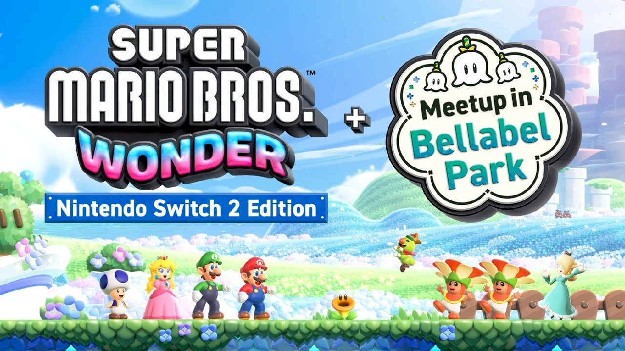 Nintendo Super Mario Bros. Wonder + Meetup in Bellabel Park (Switch 2) aprašymas - Prekės nuotrauka