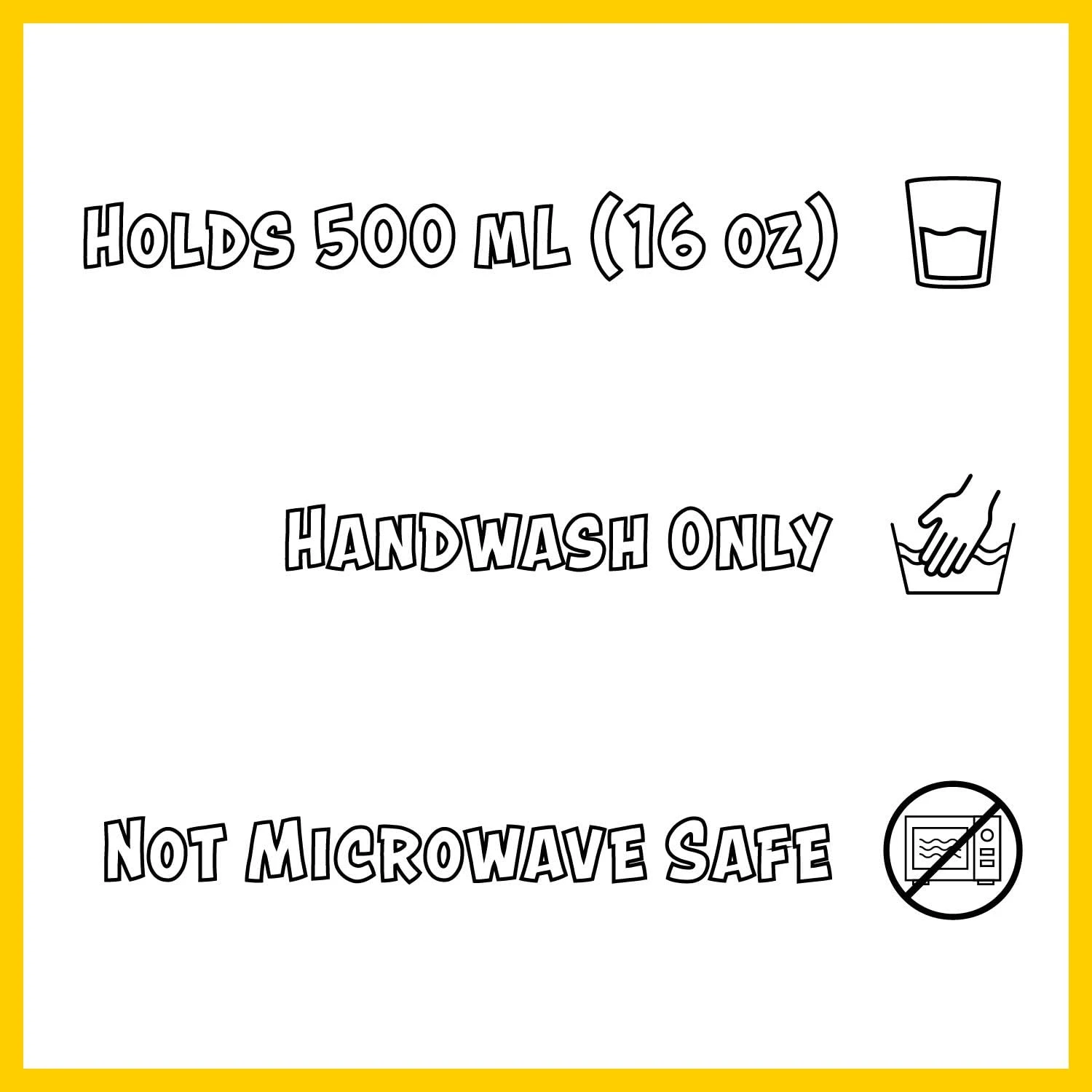 Paladone Super Mario Power Up gertuvė | 500ml aprašymas - Prekės nuotrauka