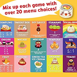 Gamewright Sushi Go Party! aprašymas - Prekės nuotrauka
