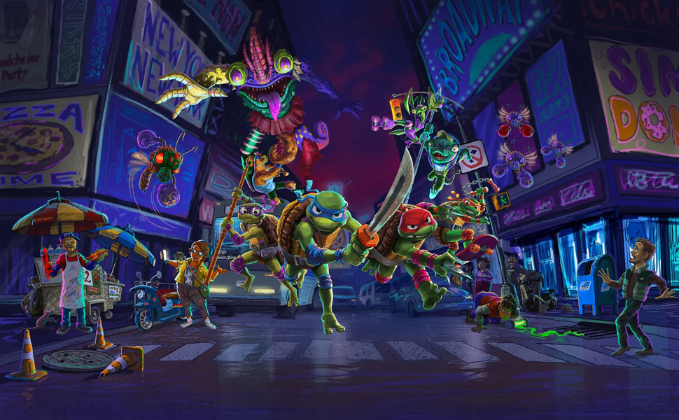 Outright Games Teenage Mutant Turtles Ninja: Mutants Unleashed aprašymas - Prekės nuotrauka Outright Games Teenage Mutant Turtles Ninja: Mutants Unleashed aprašymas - Prekės nuotrauka