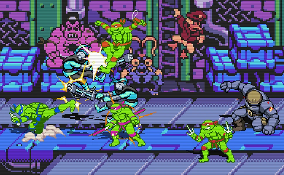 Merge Games Dotemu Teenage Mutant Turtles Ninja: Shredders Revenge – jubiliejinis leidimas aprašymas - Prekės nuotrauka