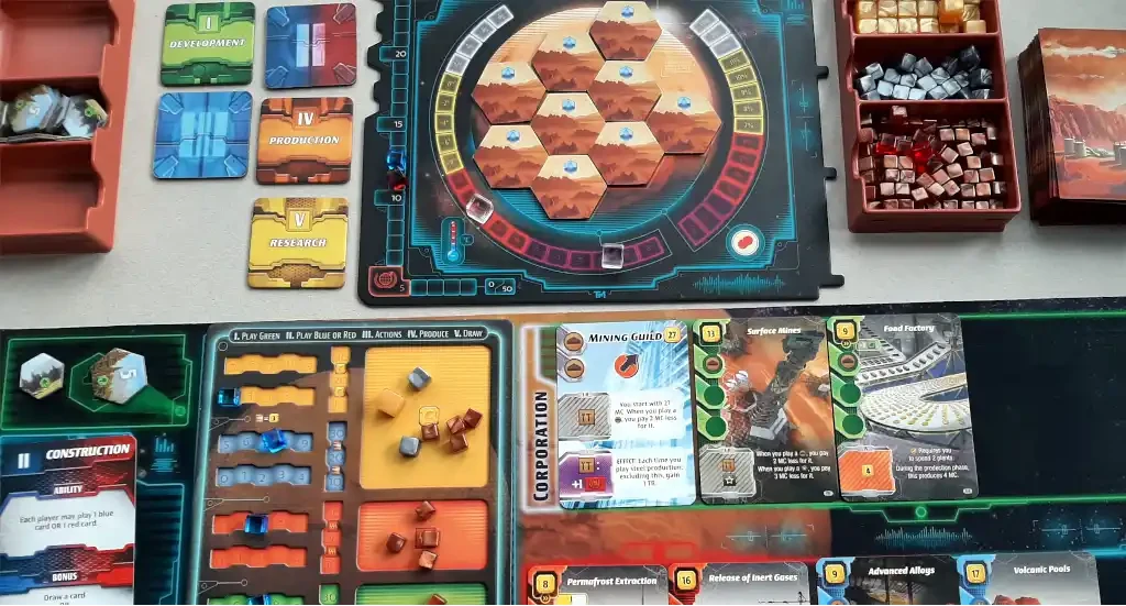 Fryxgames Terraforming Mars: Ares Expedition (Collector's Edition) aprašymas - Prekės nuotrauka
