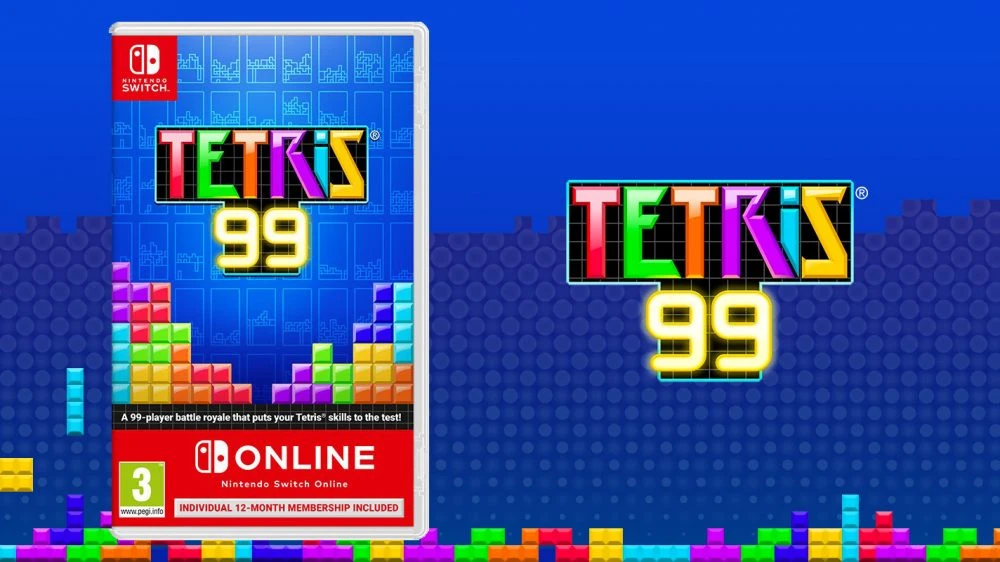 Tetris 99 + 12mėn Nintendo Switch Online narystė aprašymas - Prekės nuotrauka Tetris 99 + 12mėn Nintendo Switch Online narystė aprašymas - Prekės nuotrauka