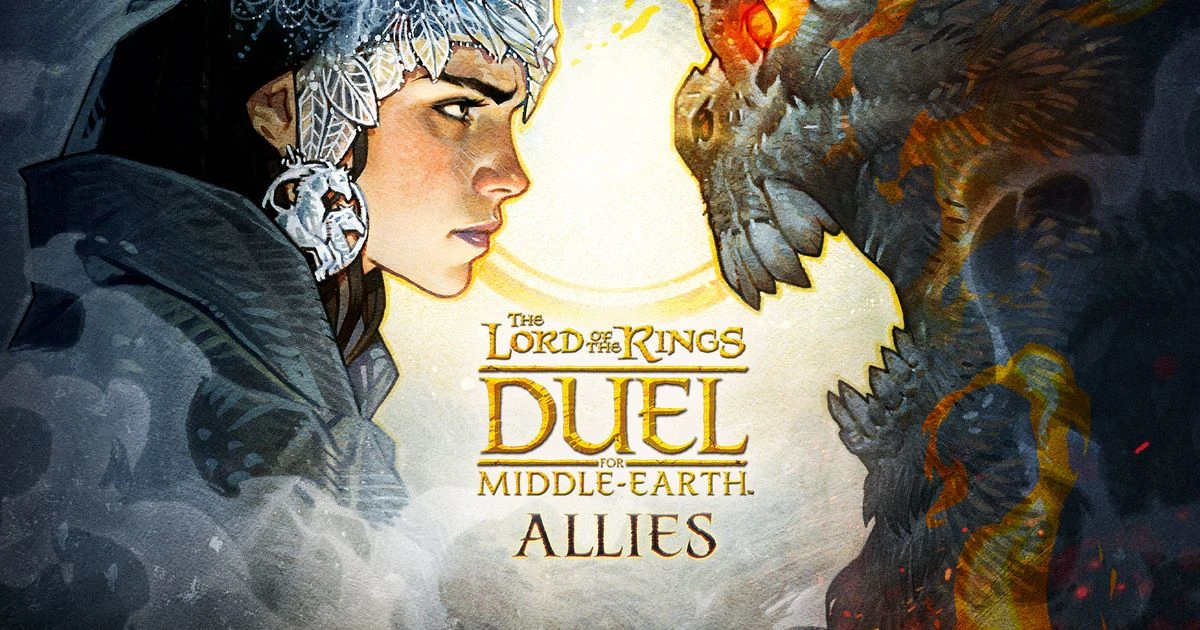 Repos Production The Lord of the Rings: Duel for Middle-earth Allies booster aprašymas - Prekės nuotrauka