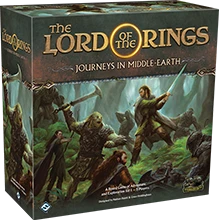 Fantasy Flight Games The Lord of the Rings: Journeys in Middle-Earth aprašymas - Prekės nuotrauka
