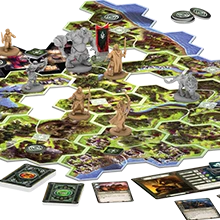 Fantasy Flight Games The Lord of the Rings: Journeys in Middle-Earth aprašymas - Prekės nuotrauka