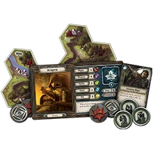 Fantasy Flight Games The Lord of the Rings: Journeys in Middle-Earth aprašymas - Prekės nuotrauka