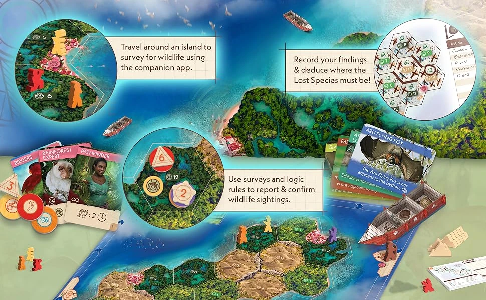 Renegade Game Studios The Search for Lost Species aprašymas - Prekės nuotrauka