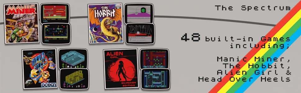 Retro Games The Spectrum Arkadinė Konsolė aprašymas - Prekės nuotrauka