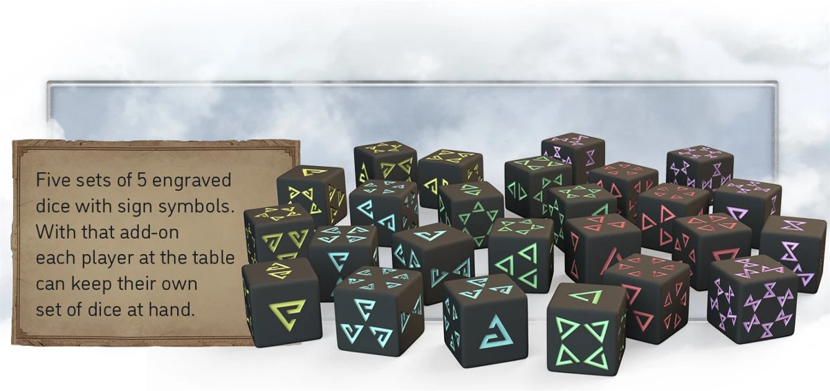 Go On Board The Witcher: Old World – Additional Dice Set aprašymas - Prekės nuotrauka