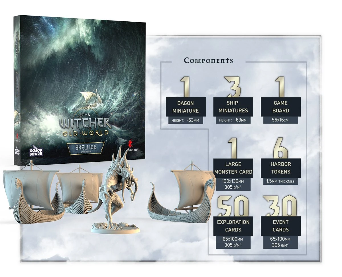 Go On Board The Witcher: Old World – Skellige aprašymas - Prekės nuotrauka