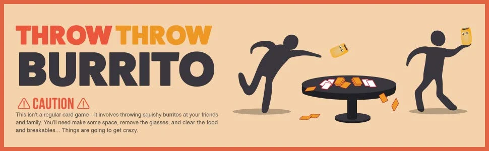 Exploding Kittens Throw Throw Burrito aprašymas - Prekės nuotrauka