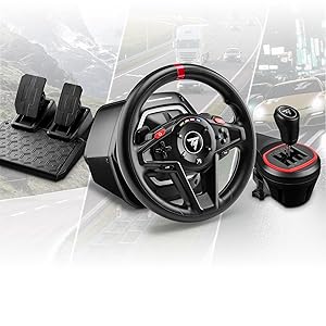 Thrustmaster T128 Shifter Pack vairas su pedalais ir pavarų svirtimi | Xbox,PC aprašymas - Prekės nuotrauka