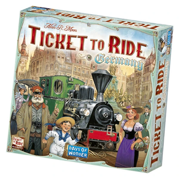 Days Of Wonder Ticket to Ride: Germany aprašymas - Prekės nuotrauka