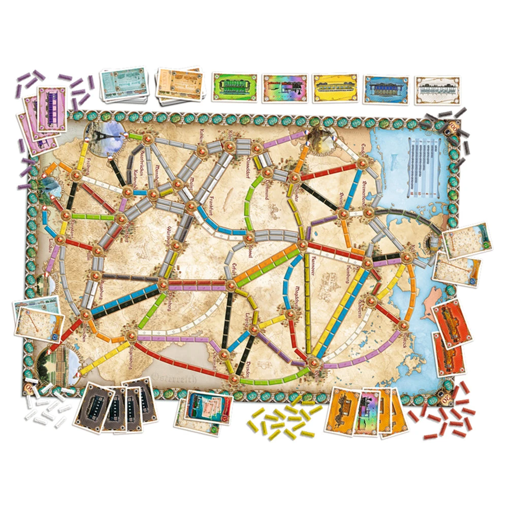 Days Of Wonder Ticket to Ride: Germany aprašymas - Prekės nuotrauka