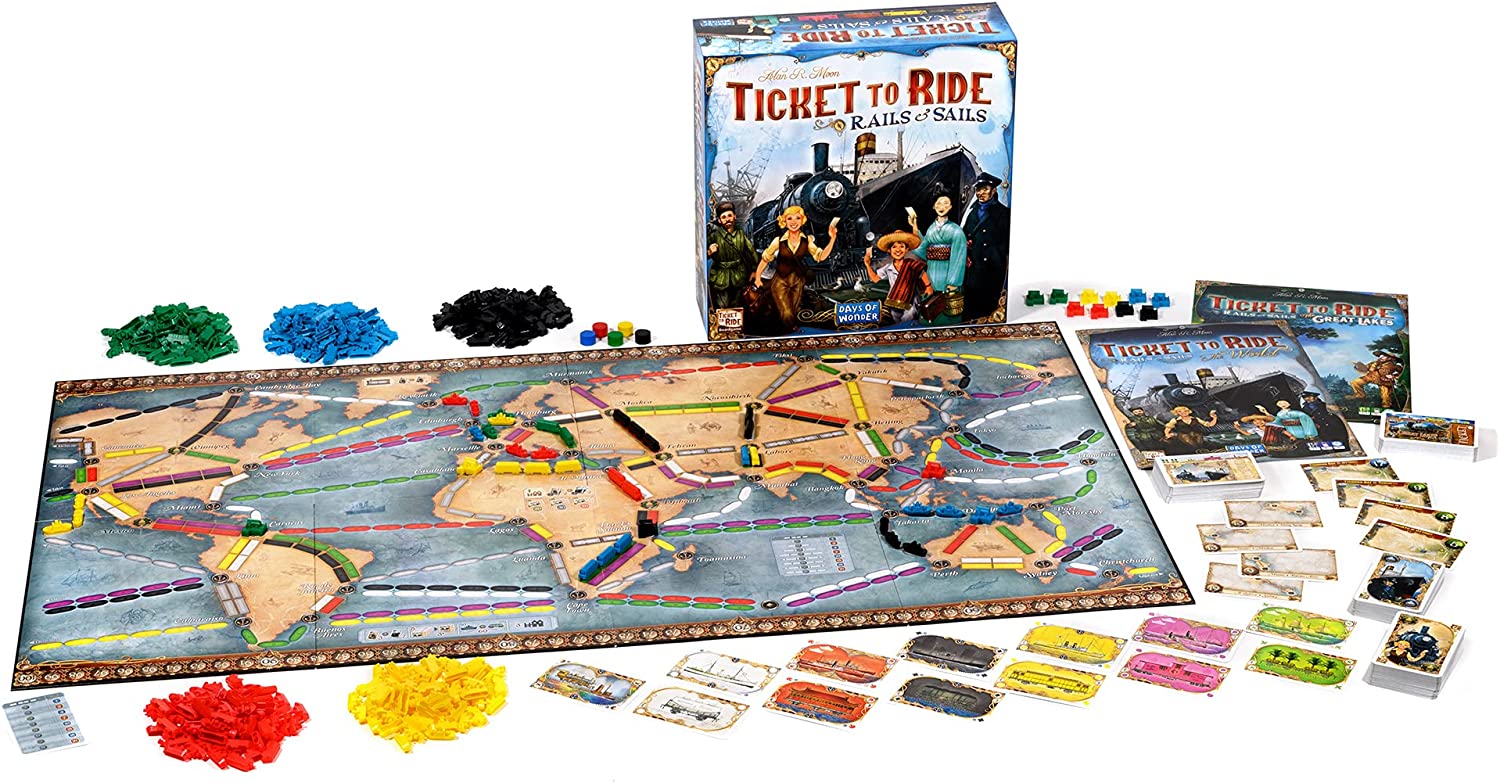Ticket To Ride „Stebuklų dienų“ bilietas: bėgiai ir burės aprašymas - Prekės nuotrauka