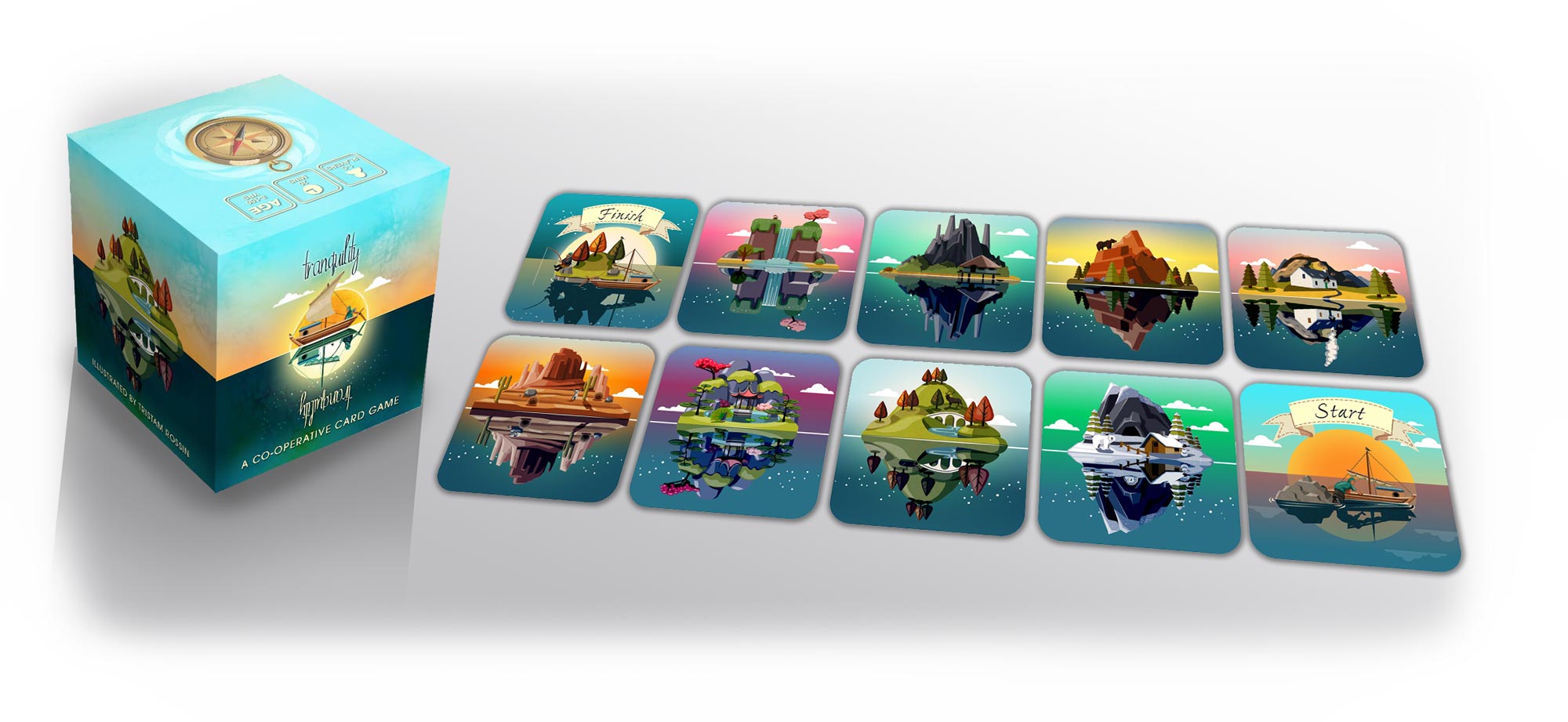 Lucky Duck Games Tranquility aprašymas - Prekės nuotrauka
