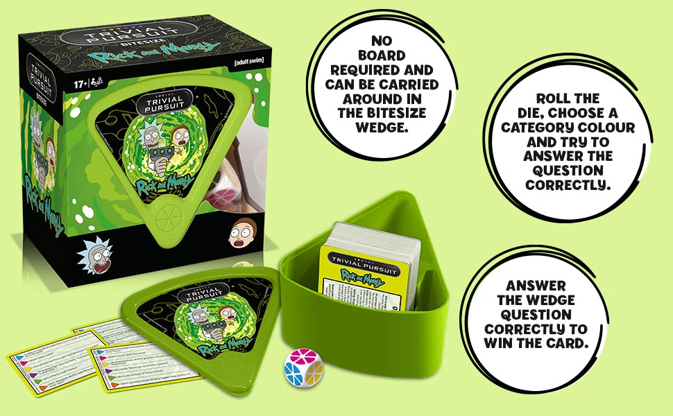 Winning Moves Trivial Pursuit - Rick And Morty aprašymas - Prekės nuotrauka