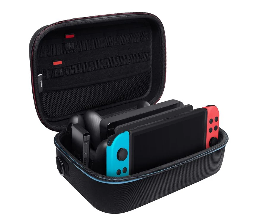 Trust GXT 1247 XXL kietasis dėklas konsolei Nintendo Switch aprašymas - Prekės nuotrauka Trust GXT 1247 XXL kietasis dėklas konsolei Nintendo Switch aprašymas - Prekės nuotrauka