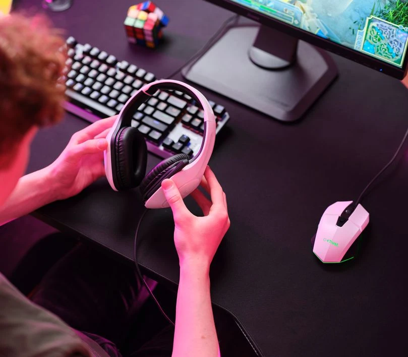 Trust GXT 415W Zirox laidinės ausinės (Baltos) aprašymas - Prekės nuotrauka