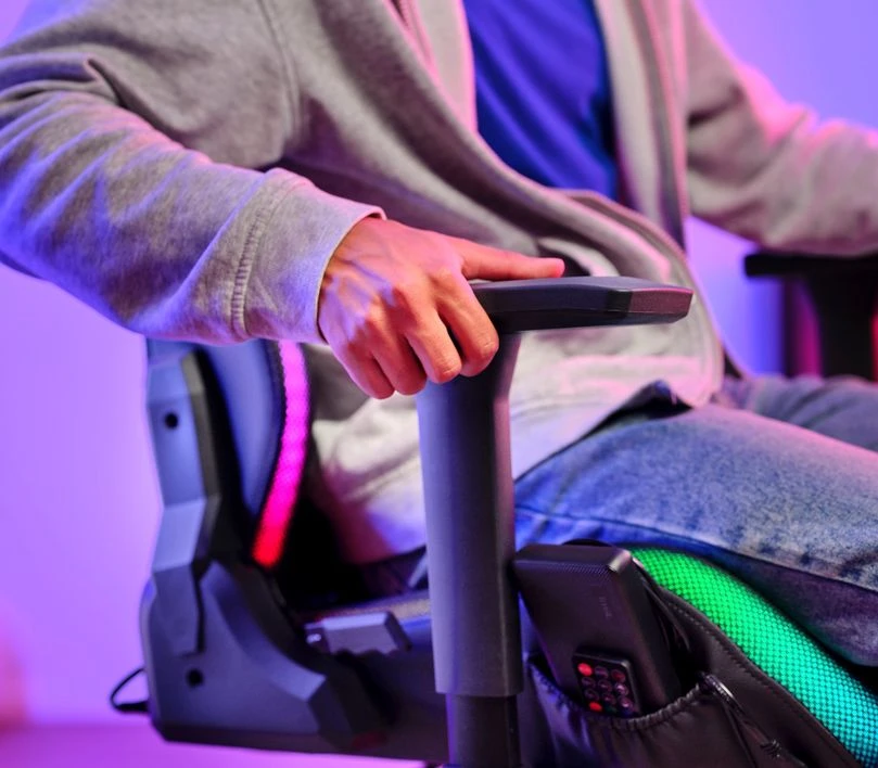 TRUST GXT 719 RUYA RGB juoda ergonominė kėdė aprašymas - Prekės nuotrauka