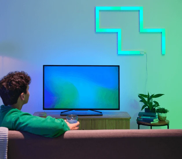 Sieninis šviestuvas Trust GXT 905 Vybz RGBIC sieniniai LED šviestuvai | Balta aprašymas - Prekės nuotrauka Sieninis šviestuvas Trust GXT 905 Vybz RGBIC sieniniai LED šviestuvai | Balta aprašymas - Prekės nuotrauka