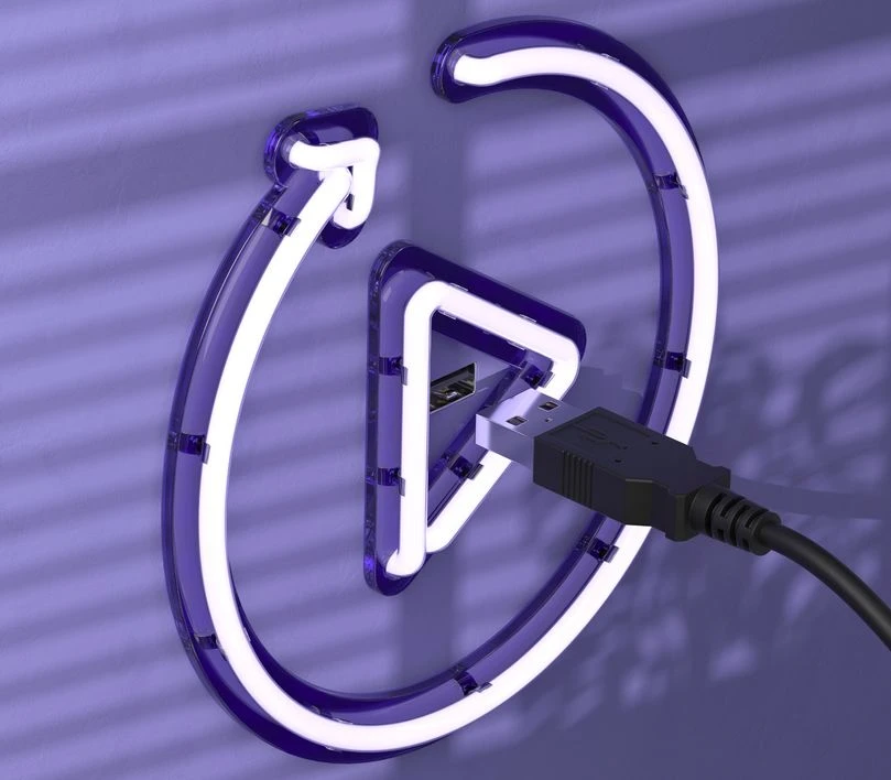 TRUST GXT234 YUNIX laidinis mikrofonas | USB | Violetinis aprašymas - Prekės nuotrauka
