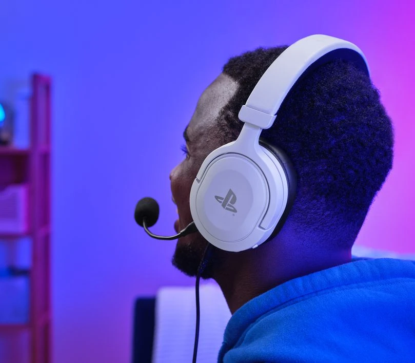 Trust GXT498W FORTA Baltos laidinės ausinės PS5 aprašymas - Prekės nuotrauka