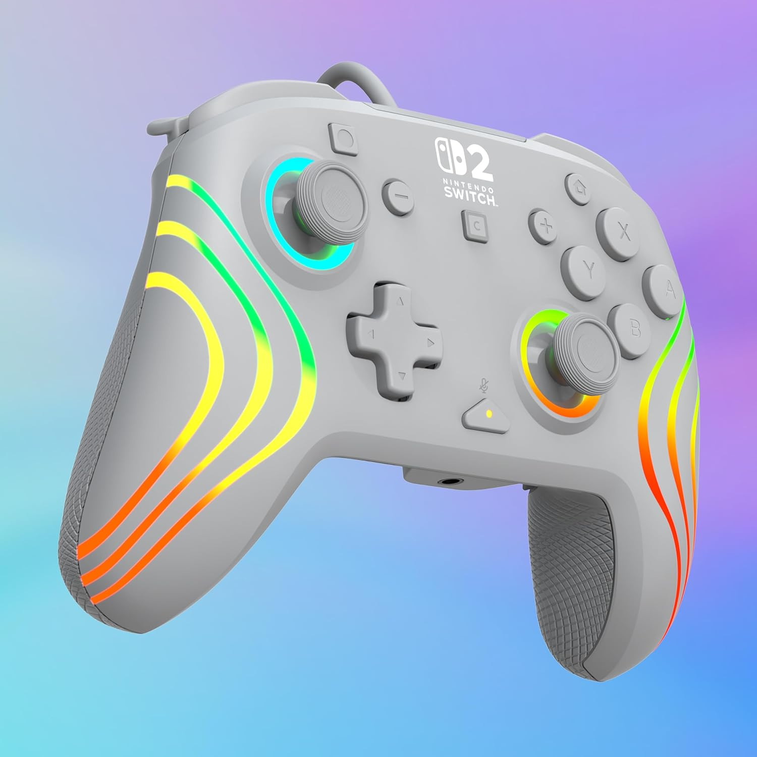 Turtle Beach Afterglow Wave laidinis žaidimų pultelis | Pilkas | Switch 2 aprašymas - Prekės nuotrauka