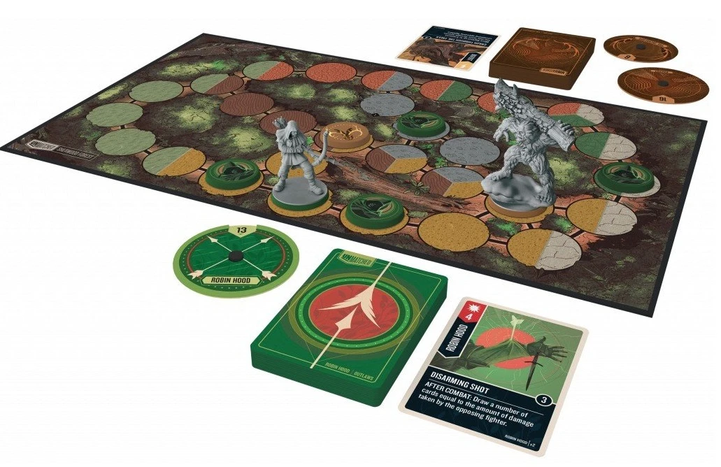 Iello Unmatched: Robin Hood vs. Bigfoot aprašymas - Prekės nuotrauka