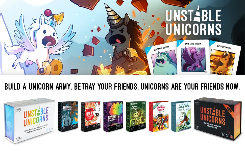 Teeturtle Unstable Unicorns aprašymas - Prekės nuotrauka