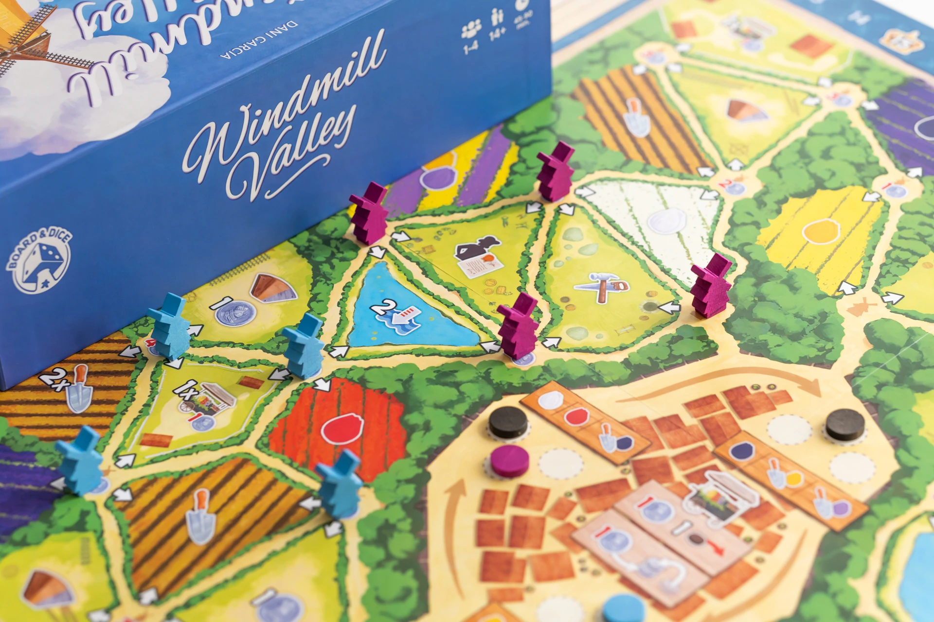 Board&Dice Windmill Valley aprašymas - Prekės nuotrauka