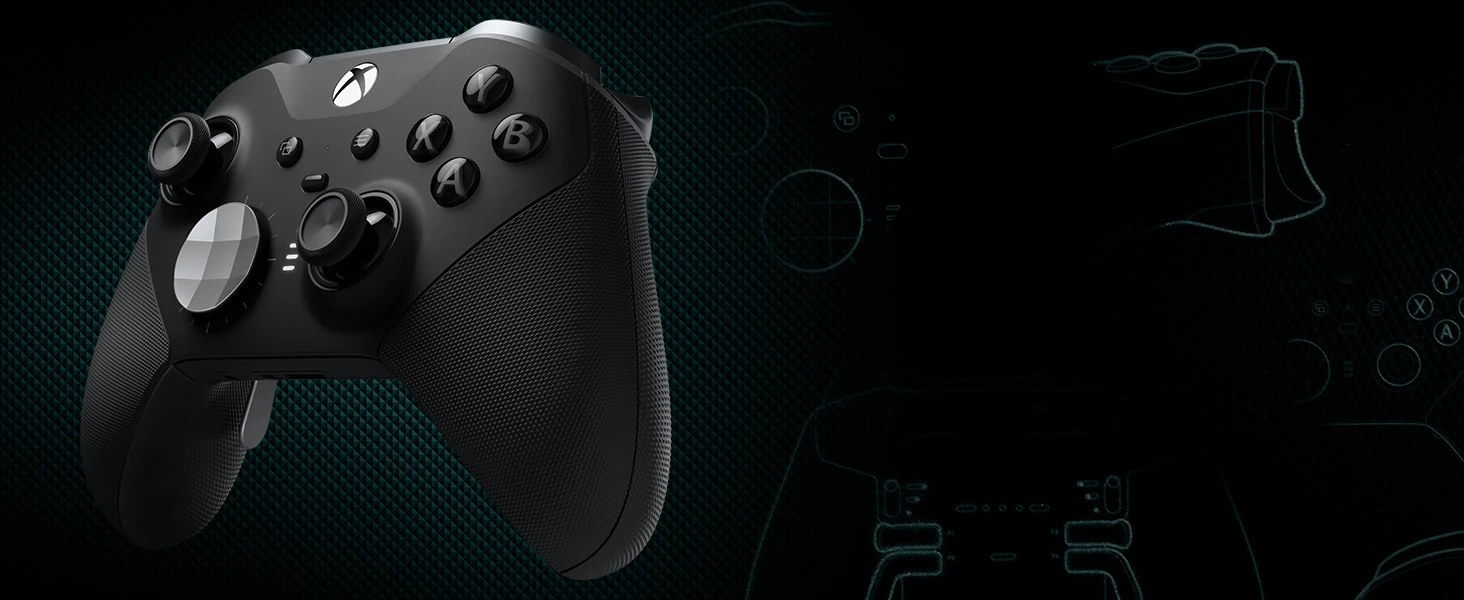 Microsoft Xbox Elite Series 2 belaidis valdiklis (juodas) aprašymas - Prekės nuotrauka