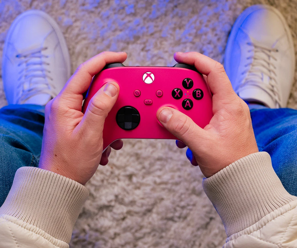 Microsoft Xbox Series belaidis valdiklis (Deep Rožinė) aprašymas - Prekės nuotrauka Microsoft Xbox Series belaidis valdiklis (Deep Rožinė) aprašymas - Prekės nuotrauka