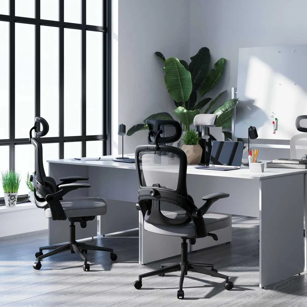 Ergonominė kėdė Diablo V, šviesiai pilka