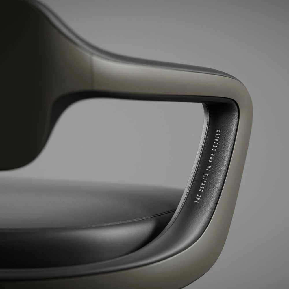 Diablo Chairs Diablo V-Modular Carbon Juodas ergonominė kėdė