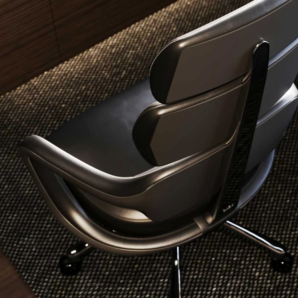 Diablo Chairs Diablo V-Modular Carbon Juodas ergonominė kėdė