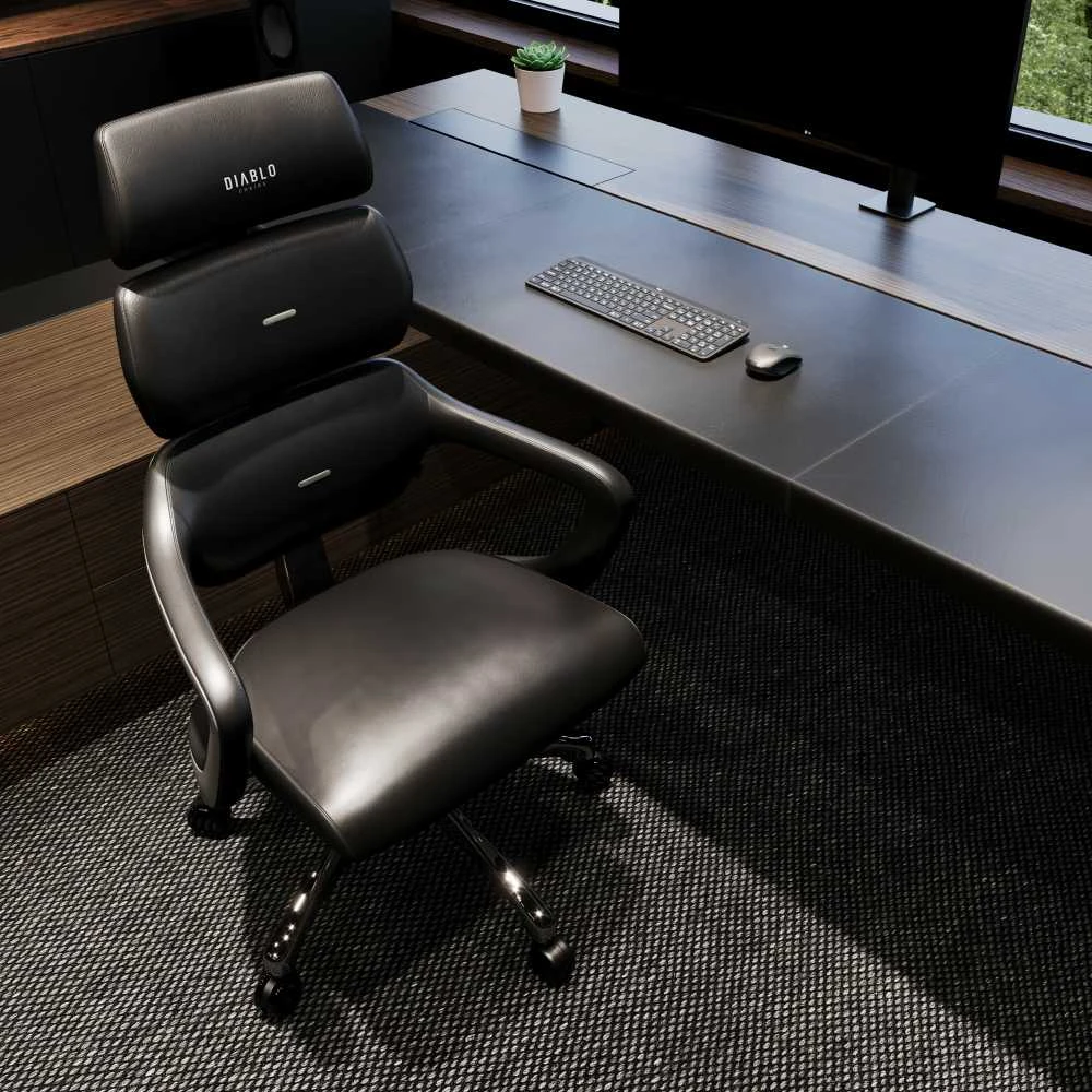 Diablo Chairs Diablo V-Modular Carbon Juodas ergonominė kėdė
