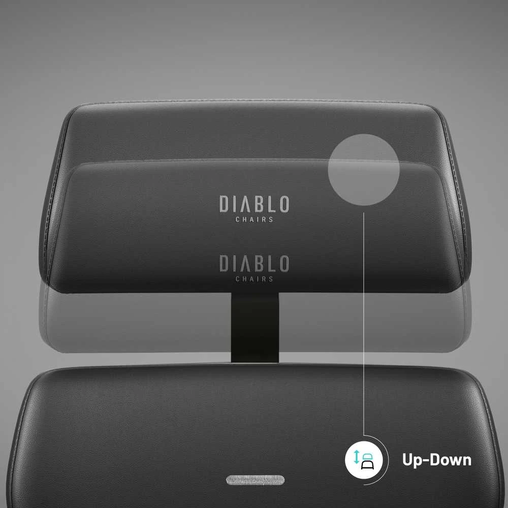 Diablo Chairs Diablo V-Modular Carbon Juodas ergonominė kėdė