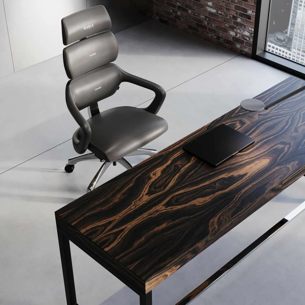 Diablo Chairs Diablo V-Modular Shadow Pilkas ergonominė kėdė