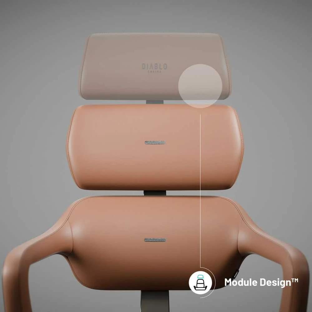Diablo Chairs Diablo V-Modular Sugar Brown ergonominė kėdė