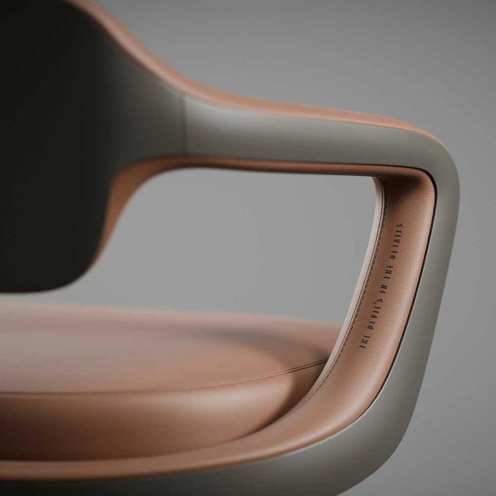 Diablo Chairs Diablo V-Modular Sugar Brown ergonominė kėdė